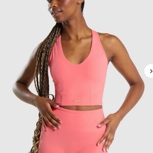 Gymshark Coral Workout Top
